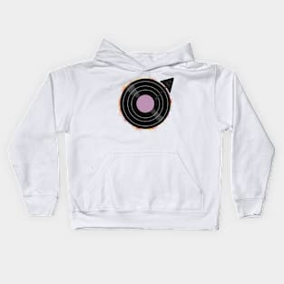 Vinyl record - purple Kids Hoodie